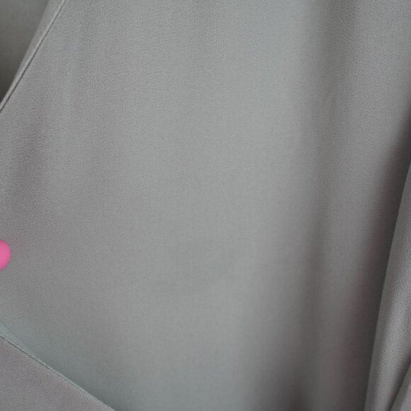 Baltic‎ Born Sage Green Faux Wrap Maxi Dress 2X Flutter Sleeve Lined - Picture 7 of 16